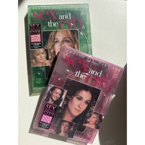 SEX AND THE CITY THE COMPLETE SIXTH SEASON SIX 6 PAR ONE & TWO 1 & 2 DVD